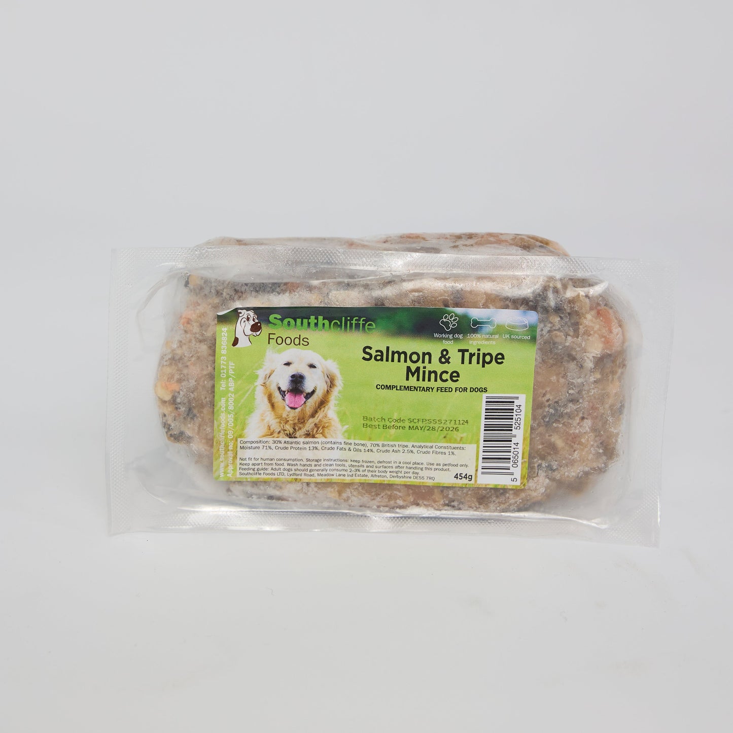 Southcliffe Salmon & Tripe single 454g