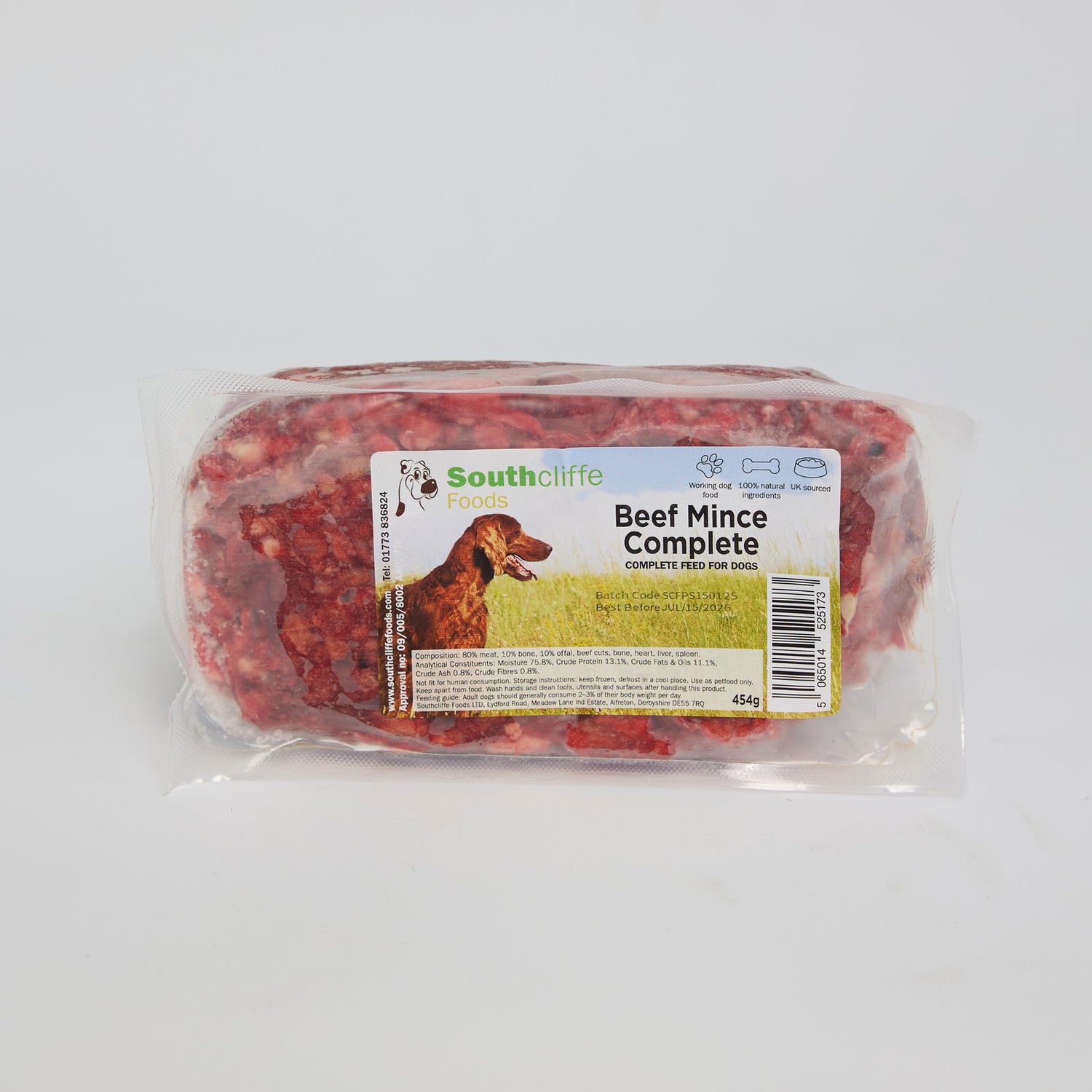 Southcliffe Beef single 454g - Raw To Your Door