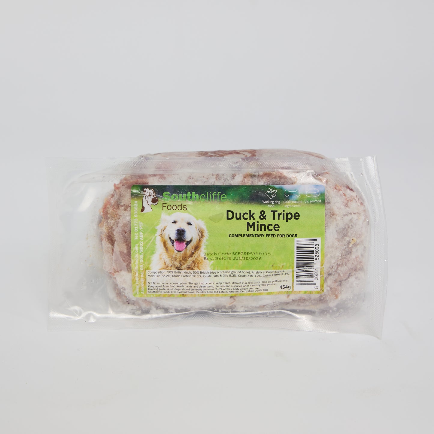 Southcliffe Duck & Tripe Full Box 24x454g