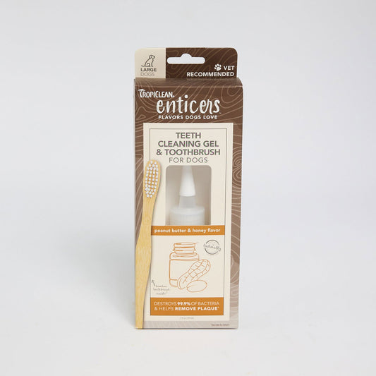 TropiClean Enticers Teeth Cleaning Gel a - Raw To Your Door