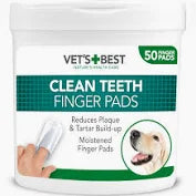 Vets Best Clean Teeth Finger Pads For Dogs