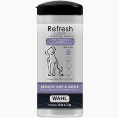 Wahl Refresh Cleaning Wipes Lavendar Chamomile x 50 wipes