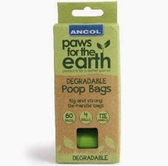 Ancol degradable Poo bags  4 rolls