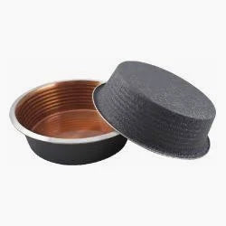 Ankur Leather styled dog bowl 24cm