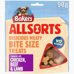 Bakers Allsorts Dog Treats 98g
