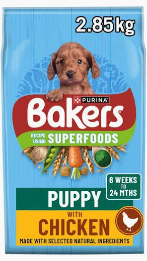 Bakers Puppy Chicken & veg 2.85kg