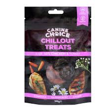 Canine Choice Chicken & Turkey Chill out Dog treats 100g
