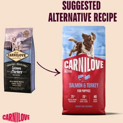Carnilove Active Salmon & Turkey Puppy 12kg