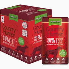 Country Hunter Beef Pouches 6x150g
