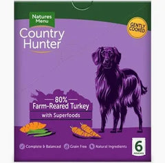Country Hunter Turkey pouches 6x150g