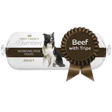 First Choice Beef & Tripe 80/10/10 Sausage 1kg
