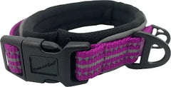 Hem & Boo Padded Sports Collar Purple Small/med