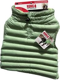 Kong Parachute Puffer Jacket Green Medium
