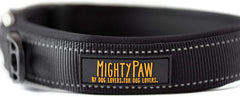 Mighty paw Padded Black Sports collar Large 18-21inch