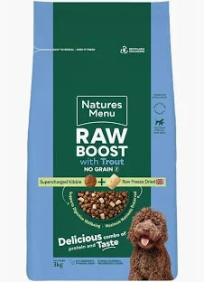 Natures Menu Raw Boost Trout 3kg