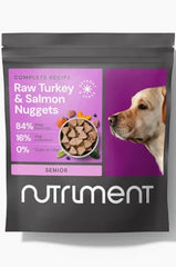 Nutriment Turkey & Salmon Senior  Nuggets 1kg
