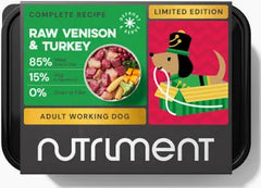 Nutriment  Dog Venison & Turkey Christmas Edition 500g