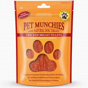 Pet Munchies Chicken breast 100g
