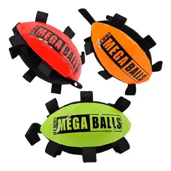 Dog & Co Mega Balls PICK ME UP Rugby Ball – Raw To Your Door