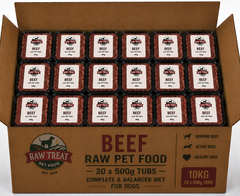 Raw Treat Beef Mince Full Box 20x500g