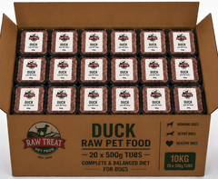 Raw Treat Duck Full Box 20x500g