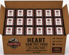 Raw Treat Pet Food Heart Full Box 20x500g