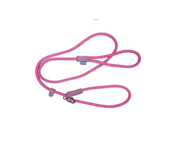 Dog & Co Soft touch 60" Rope Slip Lead Pink