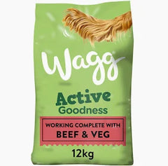 Wagg Active Goodness Beef 12kg